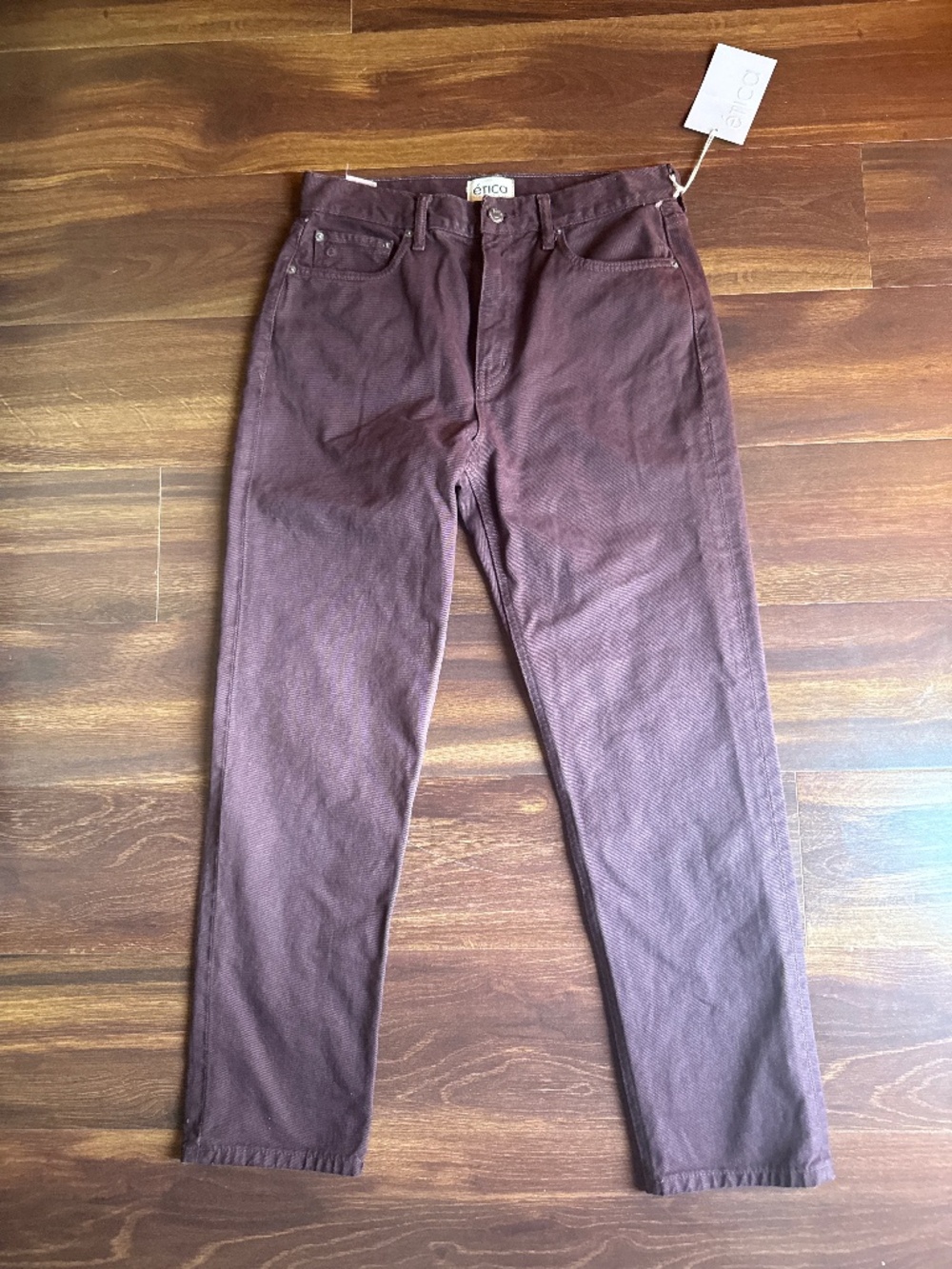 ETICA Finn Slim Straight Jeans Size 28
